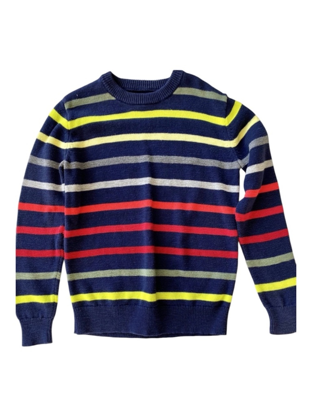 Gap Kids Striped Crew Neck sweater in size small